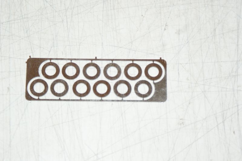 Etched Axle spacing washers 3/16inch 0.4tmm thk
